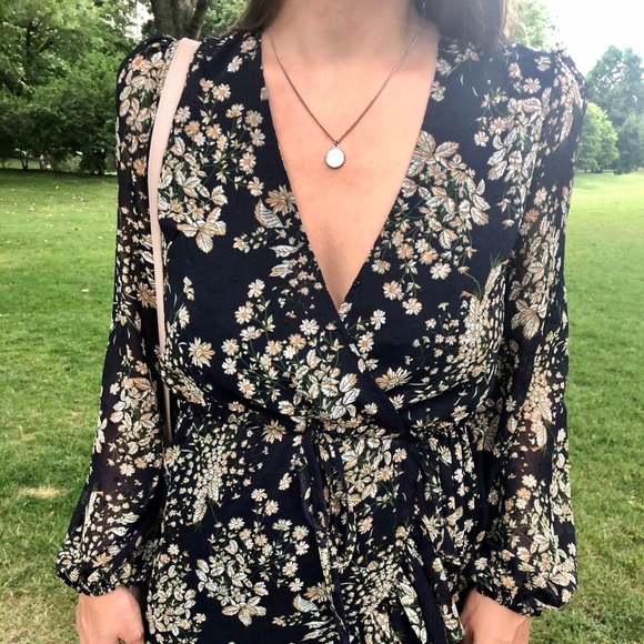 NWT floral long sleeve babydoll dresses - Picture 4 of 10